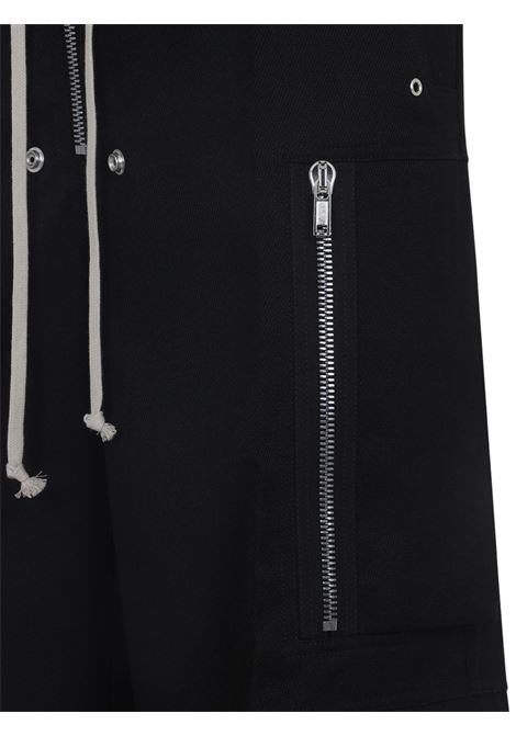 Black Belas cargo-pocket trousers Rick Owens - men RICK OWENS | RU02E1339WDET109